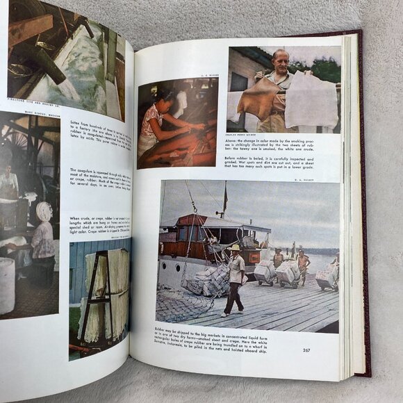 Vintage 1959 The Book of Knowledge Annual Adult Owned The Grolier Society - Picture 7 of 11